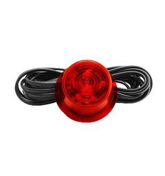 Glass Rødt 6 LED 5m Kabel Gylle