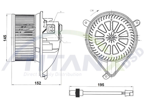 Cabin Blower TitanX 