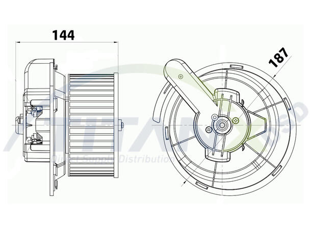 Cabin Blower TitanX 