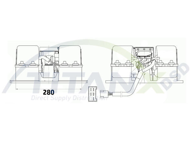 Cabin Blower TitanX 