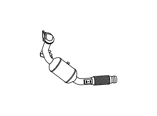 Catalytic Converter MERCEDES 