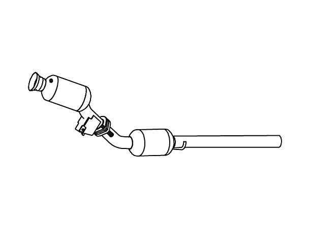 Catalytic Converter MERCEDES 