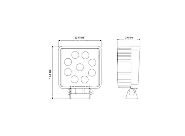 Arbeidslys LED 2200Lumen Kamar 